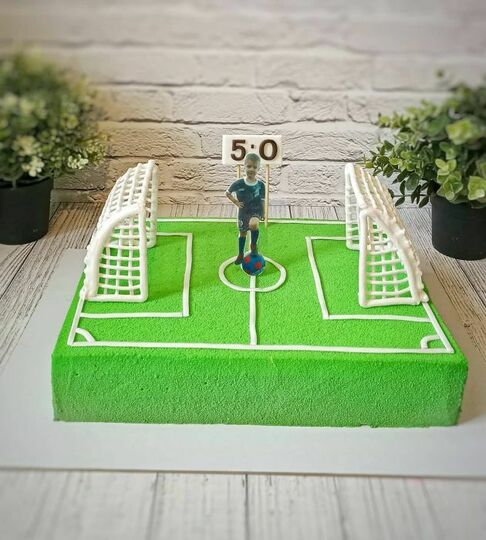 Торт футбольное поле №461472