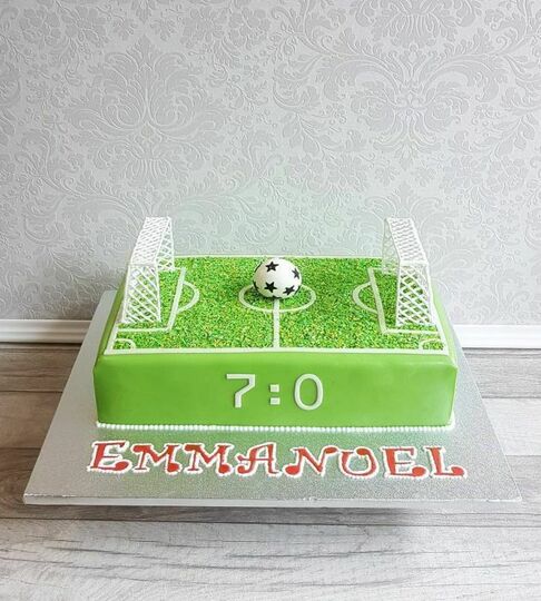 Торт футбольное поле №461492