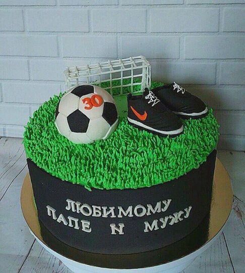Торт футбольное поле №461493