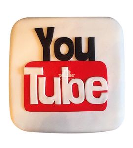 Торт Кнопка YouTube