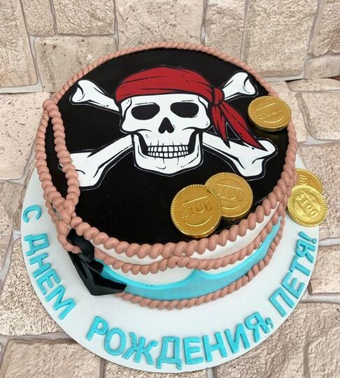 Торт Пираты карибского моря №471407