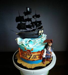 Торт Пираты карибского моря №471409