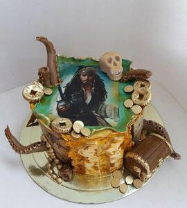 Торт Пираты карибского моря №471424