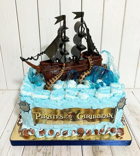 Торт Пираты карибского моря №471430
