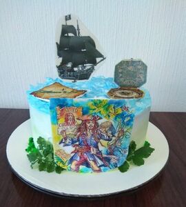 Торт Пираты карибского моря №471431