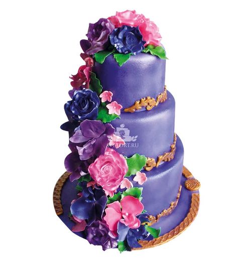 Свадебный торт Мальвал