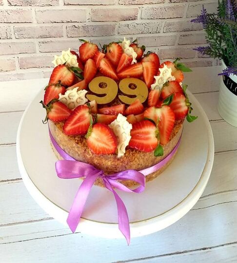 Торт на 99 лет мужчине №119807