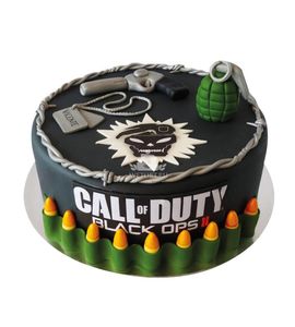 Торт на тему Call of Duty