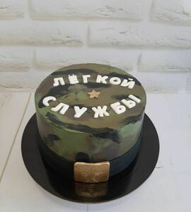 Торт на проводы в армию №456427