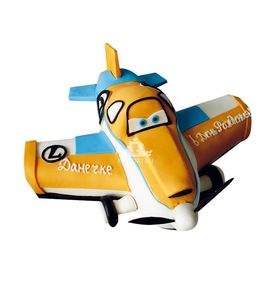 Торт 3D самолетик №5802