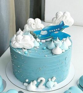 Торт с самолетиком №486302