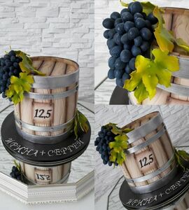 Торт бочка вина №448419