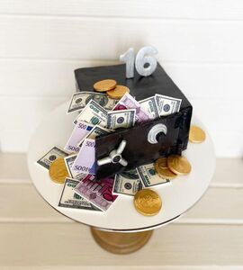 Торт сейф с деньгами №171101