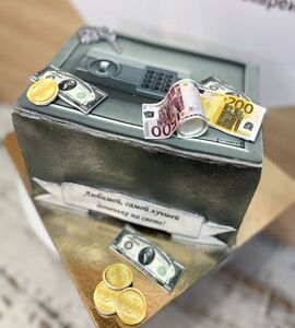 Торт сейф с деньгами №171113