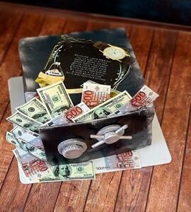 Торт сейф с деньгами №171116
