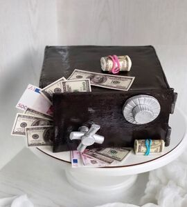 Торт сейф с деньгами №171126