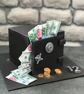 Торт сейф с деньгами №171129