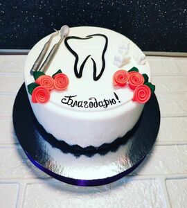 Торт стоматологу №458802