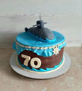 Торт морская тематика №157913