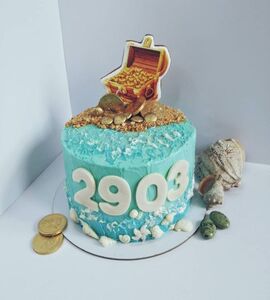 Торт морская тематика №157921