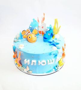 Торт морская тематика №157925