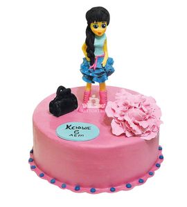 Торт на 6 лет девочке №236023