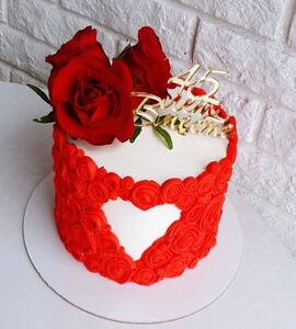 Торт на 45 лет свадьбы №195146