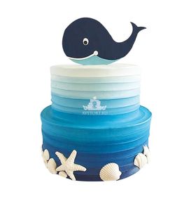 Торт Синий кит