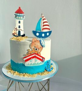 Торт с маяком №166805