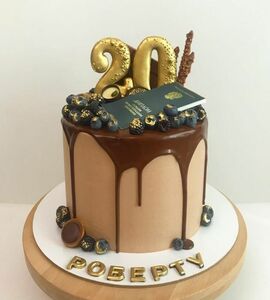 Торт на 20 лет Роберту №474652