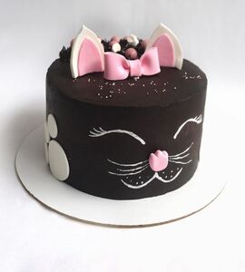 Торт черная кошка №185218