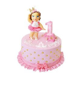 Торт На 1 годик принцессе №5421