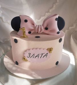 Торт на 1 годик девочке №211830