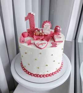 Торт на 1 годик девочке №211832