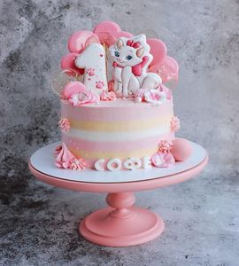 Торт на 1 год девочке №211881