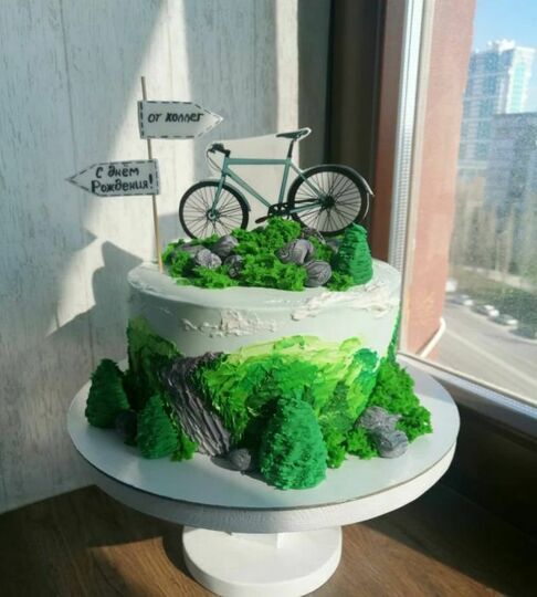 Торт велосипед №465101