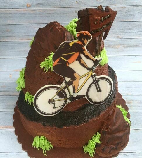 Торт велосипед №465130
