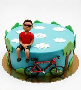 Торт велосипед №465148