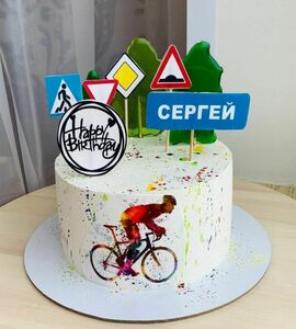 Торт велосипед №465156