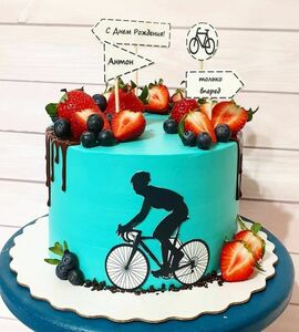 Торт велосипед №465163