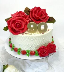 Торт на 90 лет бабушке №477827