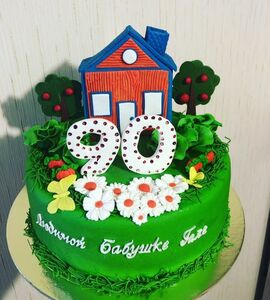 Торт на 90 лет бабушке №477846