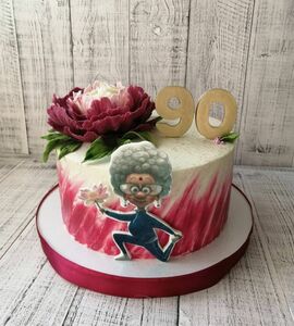 Торт на 90 лет бабушке №477855