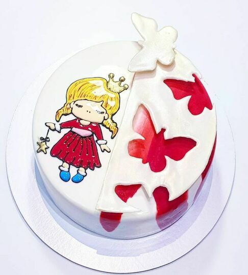 Торт принцессе милый №485520