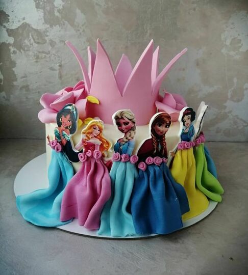 Торт дорогой принцессе №485522