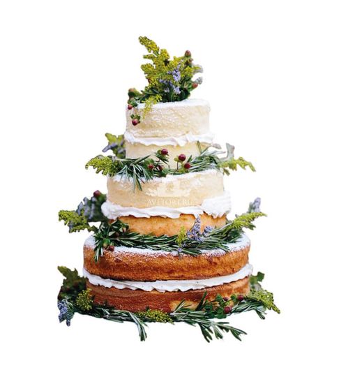 Свадебный торт Гербарин