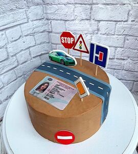 Торт водительские права №148712