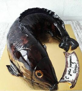 Торт с рыбой №492308
