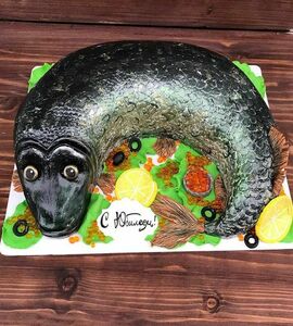 Торт с рыбой №492313