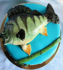 Торт с рыбой №492318